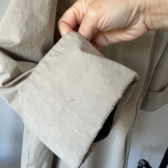 CALVIN KLEIN hooded cape trench coat - Picture 11 of 16